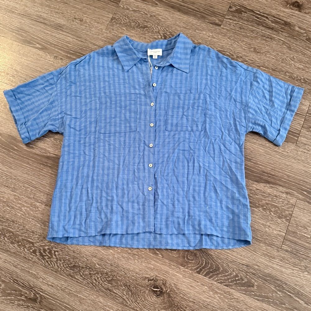 Anniewear Los Angeles Short Sleeve Button Up